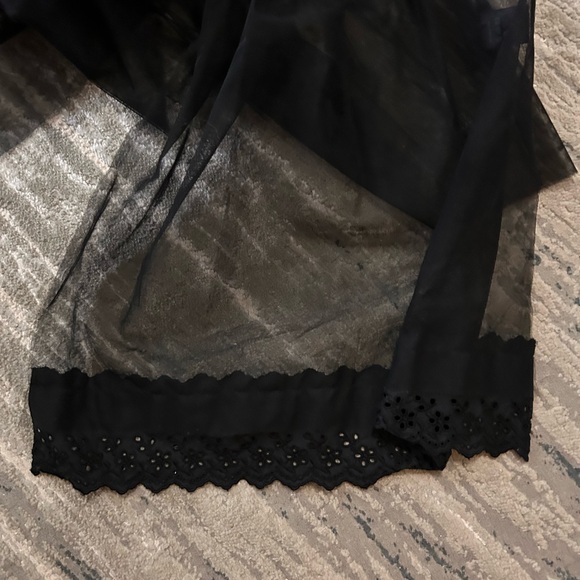 Simone Rocha Black Mesh Top - Picture 6 of 6